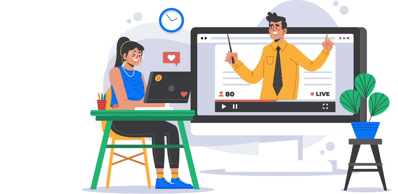 Feel Like You Are Attending Your Classes Physically!